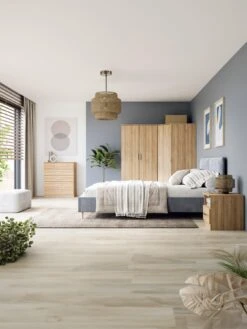 Panama Overbed Wardrobe - FSC® Certified -Oleu Furniture Shop VLFDE SQ6 0000000006 OAK SLd2