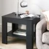 Everyday Panama Side Table - Black - FSC® Certified