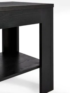 Everyday Panama Side Table - Black - FSC® Certified -Oleu Furniture Shop VLFGQ SQ4 0000000004 BLACK SLd
