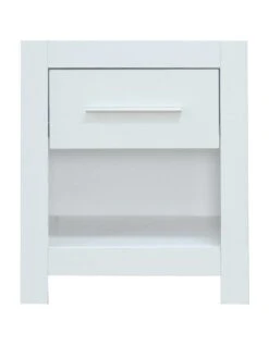 Very Home Rio 1 Drawer Bedside Chest - FSC® Certified -Oleu Furniture Shop VLGSU SQ3 0000000013 WHITE SLa