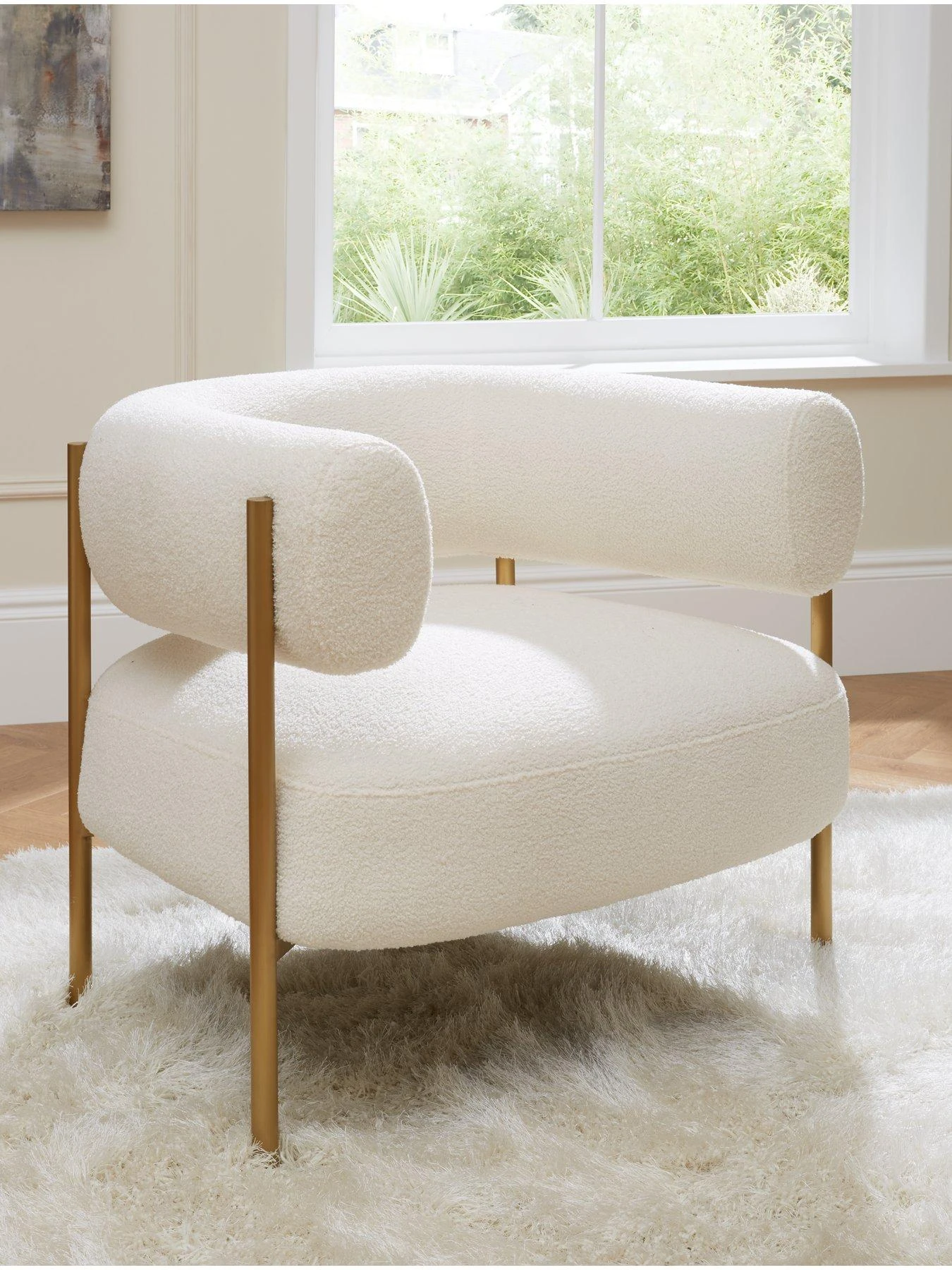 Very Home Icon Accent Chair - Cream 2 Very Home Icon Accent Chair - Cream