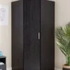 Everyday Panama Corner Wardrobe - Black - FSC® Certified -Oleu Furniture Shop VLJPG SQ1 0000000004 BLACK RSr