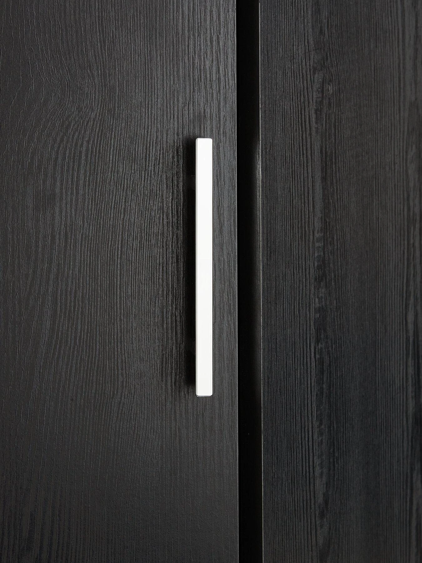 Everyday Panama Corner Wardrobe - Black - FSC® Certified 7 Everyday Panama Corner Wardrobe - Black - FSC® Certified - Image 5