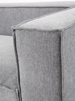 Very Home Charley Left Hand Corner Chaise Sofa - FSC® Certified -Oleu Furniture Shop VLK08 SQ4 0000000005 GREY SLd