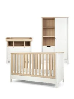 Mamas & Papas Harwell 3 Piece Furniture Range - White/Natural