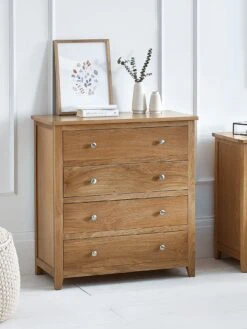 Julian Bowen Mallory 4 Drawer Chest