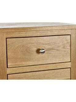 Julian Bowen Mallory 7 Drawer Narrow Chest -Oleu Furniture Shop VLTPA SQ5 0000000006 OAK SLd1