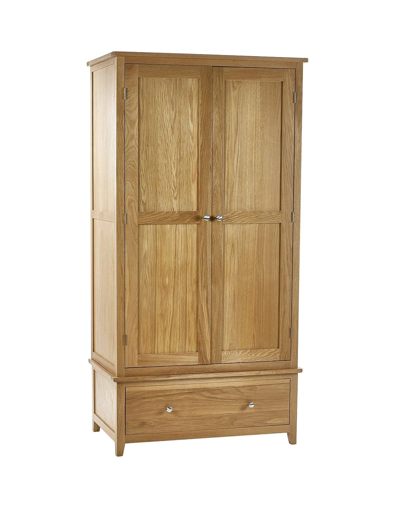 Julian Bowen Mallory 2 Door 1 Drawer Wardrobe 4 Julian Bowen Mallory 2 Door 1 Drawer Wardrobe - Image 2
