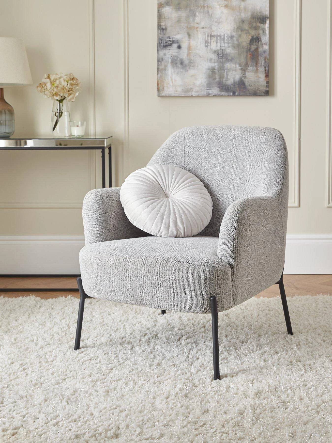 Very Home Jenna Fabric Chair 3 Very Home Jenna Fabric Chair