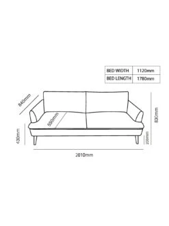 Very Home Jacob Sofa Bed - FSC® Certified -Oleu Furniture Shop VLTSF SQ7 0000000047 GREEN DGy