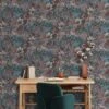 Muriva Lush Forest Teal -Oleu Furniture Shop VM0DZ SQ1 0000000088 NO COLOR RSr