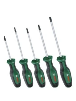 Bosch 5 Pcs Screwdriver Set Torx