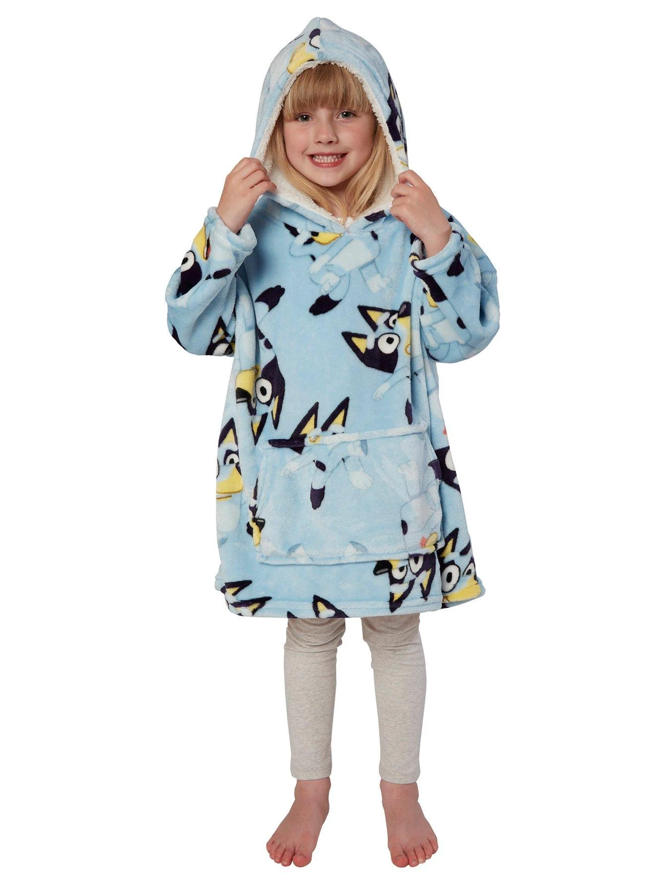 Bluey Wearable Hooded Blanket - Small 3 Bluey Wearable Hooded Blanket - Small