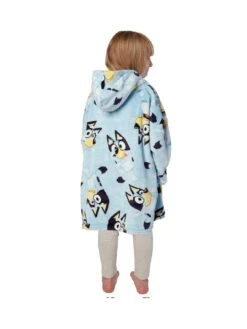 Bluey Wearable Hooded Blanket - Small 13 Bluey Wearable Hooded Blanket - Small -Oleu Furniture Shop VM8ZF SQ5 0000000020 BLUE SLd2
