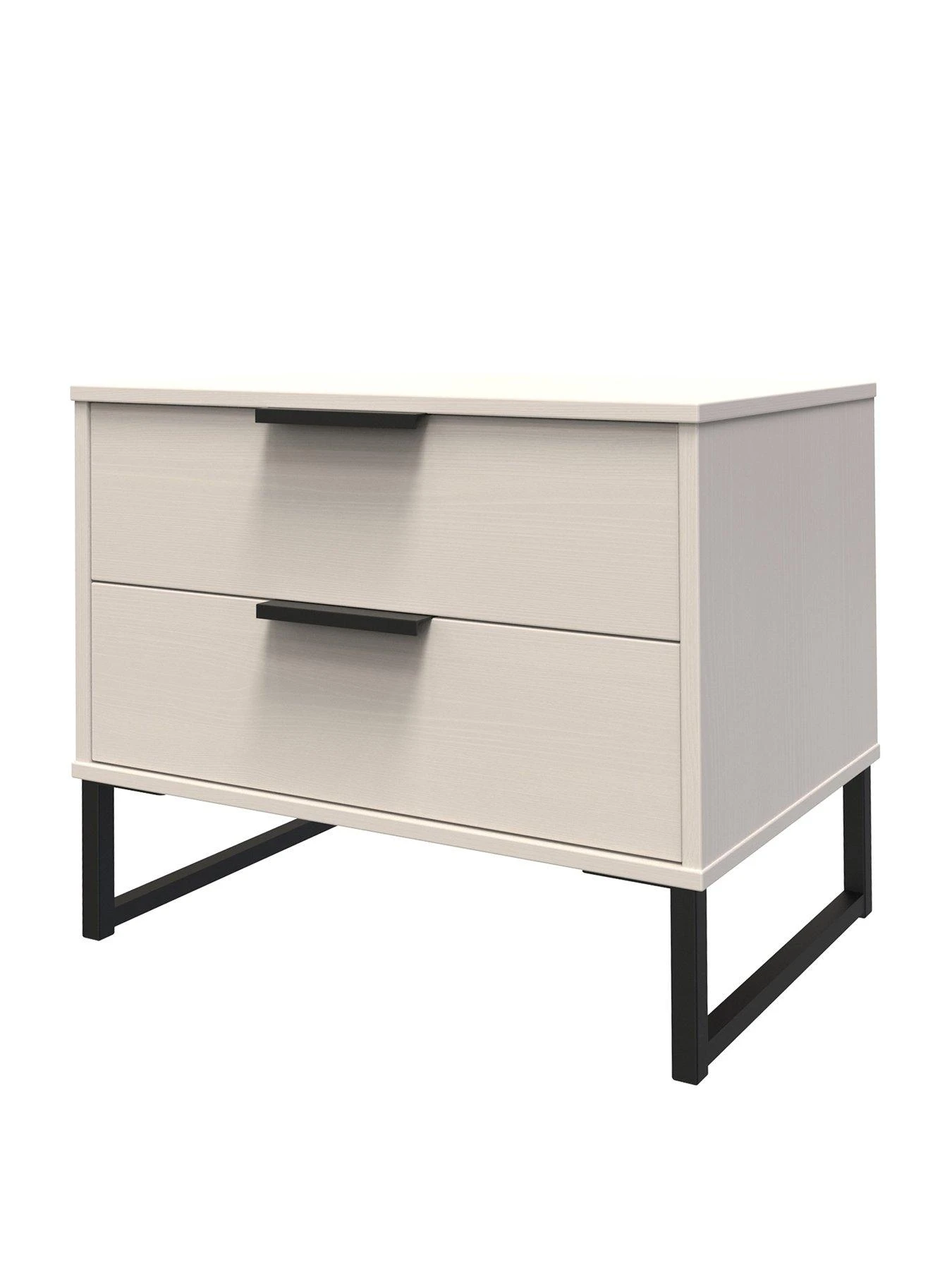 SWIFT Emerson Ready Assembled 2 Drawer Side Table 5 SWIFT Emerson Ready Assembled 2 Drawer Side Table - Image 3