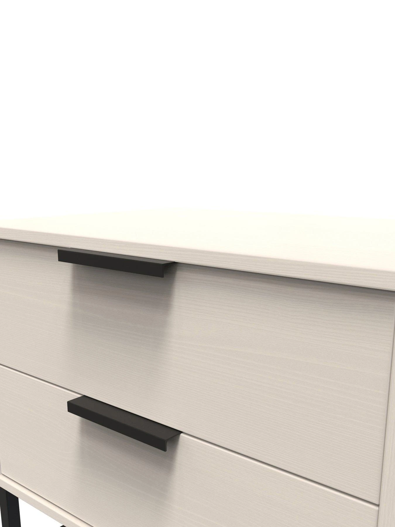 SWIFT Emerson Ready Assembled 2 Drawer Side Table 6 SWIFT Emerson Ready Assembled 2 Drawer Side Table - Image 4