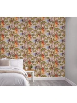 Holden D??cor Songbird Wallpaper - Pink -Oleu Furniture Shop VMQBN SQ3 0000000099 N A SLd