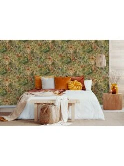 Holden D??cor Vintage Peacock Wallpaper -Oleu Furniture Shop VMQBO SQ3 0000000099 N A SLd