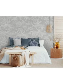 Holden D??cor Whispering Trees Wallpaper - Grey -Oleu Furniture Shop VMQCJ SQ3 0000000099 N A SLd