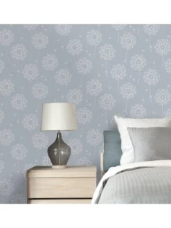 Holden D??cor Allora Wallpaper - Blue -Oleu Furniture Shop VMQCN SQ3 0000000099 N A SLd