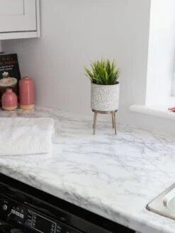 D-C-Fix Marble Grey Self Adhesive Vinyl Wrap Film - 67.5cm X 5m