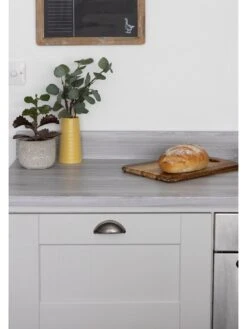 D-C-Fix Sangallo Grey Self Adhesive Wood Vinyl Wrap Film - 67.5cm X 5m -Oleu Furniture Shop VMRBQ SQ4 0000000099 N A SLd1