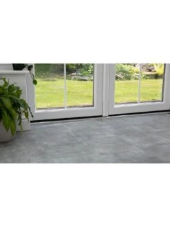 D-C-Fix Solid Concrete Dc Fix Self Adhesive Vinyl Floor Tiles -30.48cm X 30.48cm (pack 11 Tiles = 1sqm) -Oleu Furniture Shop VMRCC SQ4 0000000099 N A SLd1