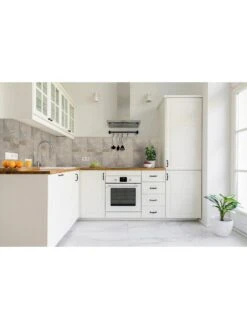 D-C-Fix Light Slate Dc Fix Self Adhesive Vinyl Wall Tiles -30.5cm X 30.5cm (pack 6 Tiles = 0.56sqm) -Oleu Furniture Shop VMRCJ SQ4 0000000099 N A SLd1