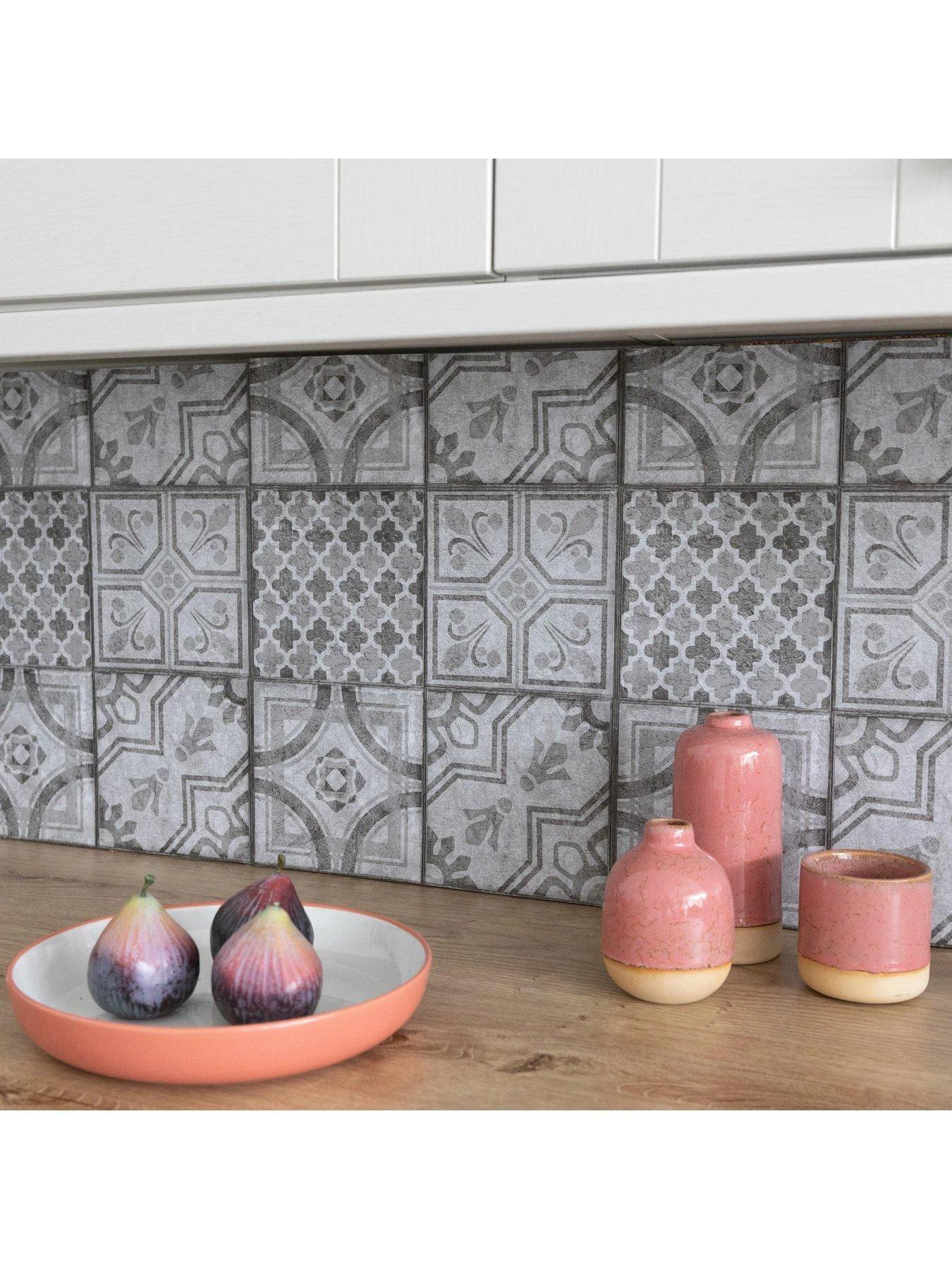 D-C-Fix Moroccan Style Dc Fix Self Adhesive Vinyl Wall Tiles -30.5cm X 30.5cm (pack 6 Tiles = 0.56sqm) 5 D-C-Fix Moroccan Style Dc Fix Self Adhesive Vinyl Wall Tiles -30.5cm X 30.5cm (pack 6 Tiles = 0.56sqm) - Image 3