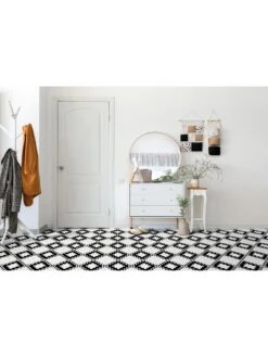 D-C-Fix Victorian Tiles Dc Fix Self Adhesive Vinyl Floor Tiles -30.48cm X 30.48cm (pack 11 Tiles = 1sqm) -Oleu Furniture Shop VMRCW SQ6 0000000099 N A SLd3