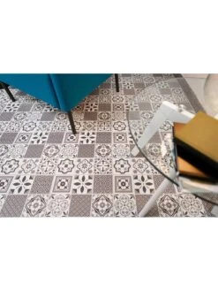 D-C-Fix Oriental Tiles Dc Fix Self Adhesive Vinyl Floor Tiles -30.48cm X 30.48cm (pack 11 Tiles = 1sqm) -Oleu Furniture Shop VMRCZ SQ4 0000000099 N A SLd1