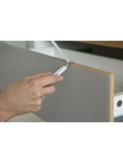 D-C-Fix Matt Grey Self Adhesive Vinyl Wrap Film - 67.5cm X 5m -Oleu Furniture Shop VMRD8 SQ3 0000000099 N A SLd