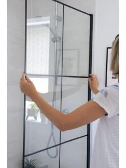 D-C-Fix Matt Black Self Adhesive Vinyl Wrap Film - 67.5cm X 2m -Oleu Furniture Shop VMRDA SQ6 0000000099 N A SLd3