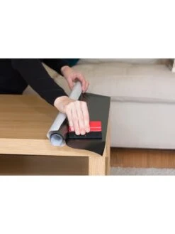 D-C-Fix Matt Black Self-Adhesive Vinyl Wrap Film – Contains Three 67.5 X 200 Cm Rolls -Oleu Furniture Shop VMRDB SQ3 0000000099 N A SLd