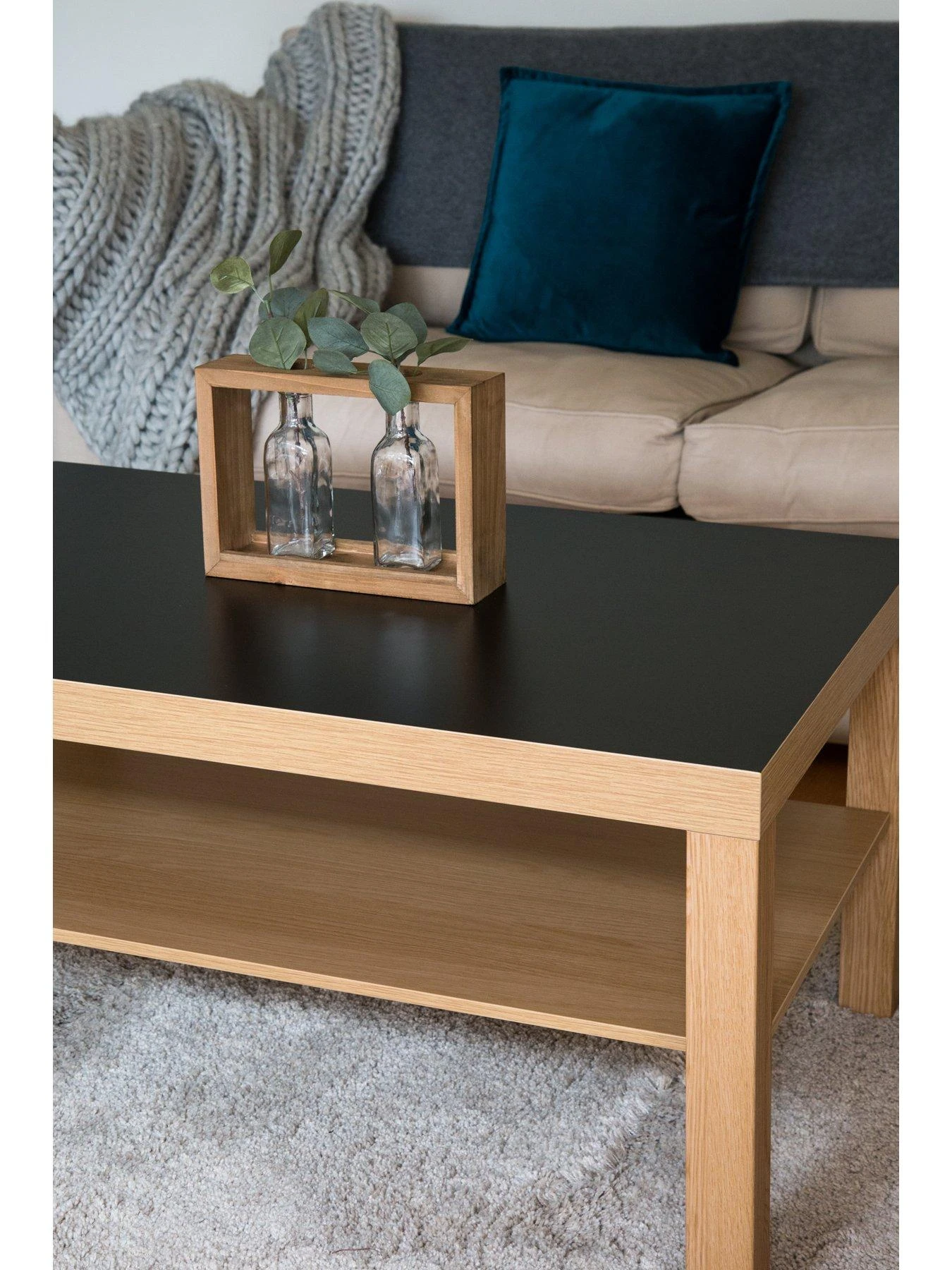 D-C-Fix Matt Black Self-Adhesive Vinyl Wrap Film - 67.5cm X 15m 4 D-C-Fix Matt Black Self-Adhesive Vinyl Wrap Film - 67.5cm X 15m - Image 2