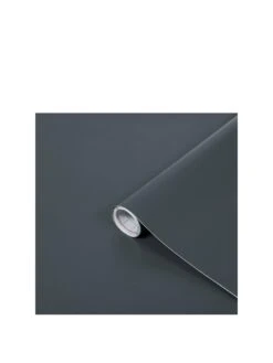 D-C-Fix Matt Anthracite Self Adhesive Vinyl Wrap Film - 67.5cm X 2m