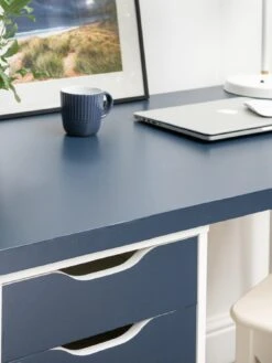 D-C-Fix Matt Midnight Navy Self-Adhesive Vinyl Wrap Film – 67.5 Cm X 2 M 