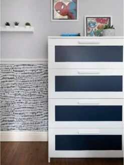 D-C-Fix Matt Midnight Navy Self-Adhesive Vinyl Wrap Film – 67.5 Cm X 2 M  -Oleu Furniture Shop VMRDR SQ5 0000000099 N A SLd2