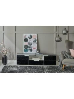 D-C-Fix Black Granite Quartz Self-Adhesive Vinyl Wrap Film – Contains One 67.5 X 200 Cm Roll -Oleu Furniture Shop VMRE5 SQ5 0000000099 N A SLd2