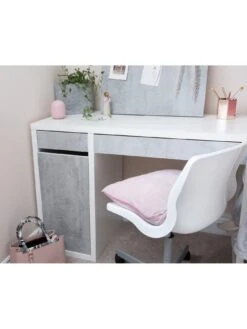 D-C-Fix Concrete Grey Self Adhesive Vinyl Wrap Film - 67.5cm X 15m -Oleu Furniture Shop VMREB SQ4 0000000099 N A SLd1