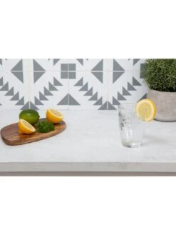 D-C-Fix Concrete White Self Adhesive Vinyl Wrap Film - 67.5cm X 2m (5 Rolls) -Oleu Furniture Shop VMREQ SQ3 0000000099 N A SLd