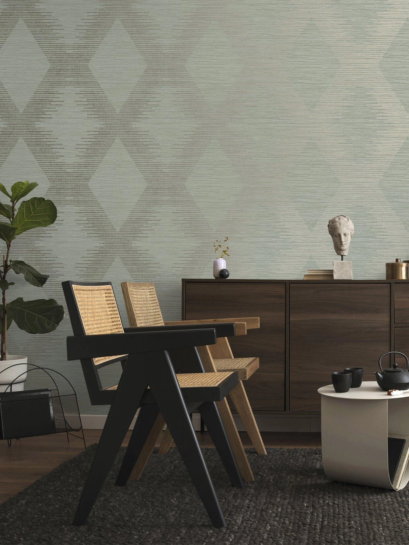 Superfresco Easy Serenity Geo Wallpaper -sage 3 Superfresco Easy Serenity Geo Wallpaper -sage