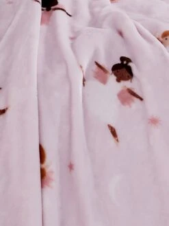 Catherine Lansfield Dancing Fairies Soft Cosy Fleece Throw Pink -Oleu Furniture Shop VMRKH SQ3 0000000063 PINK SLd