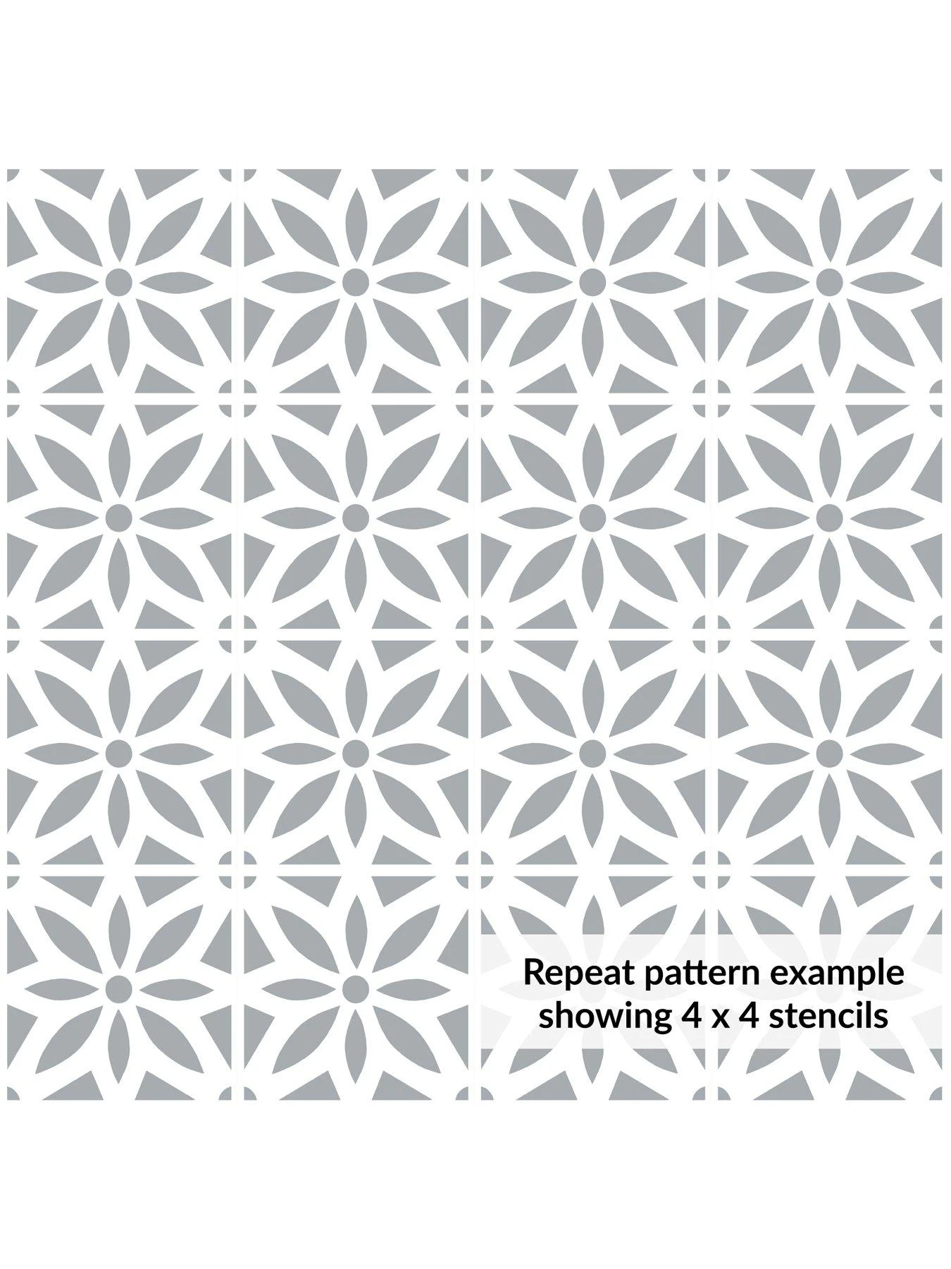 D-C-Fix Daisy Reusable Tile Stencil - 60 x 60 Cm 8 D-C-Fix Daisy Reusable Tile Stencil - 60 x 60 Cm - Image 6
