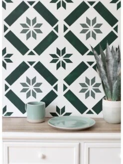 D-C-Fix Victoriana Reusable Tile Stencil - 30 X 30cm -Oleu Furniture Shop VMRN8 SQ4 0000000099 N A SLd2