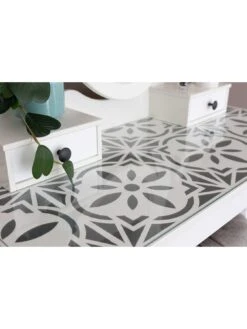 D-C-Fix Juliette Reusable Tile Stencil - 30 X 30cm -Oleu Furniture Shop VMRNB SQ5 0000000099 N A SLd3