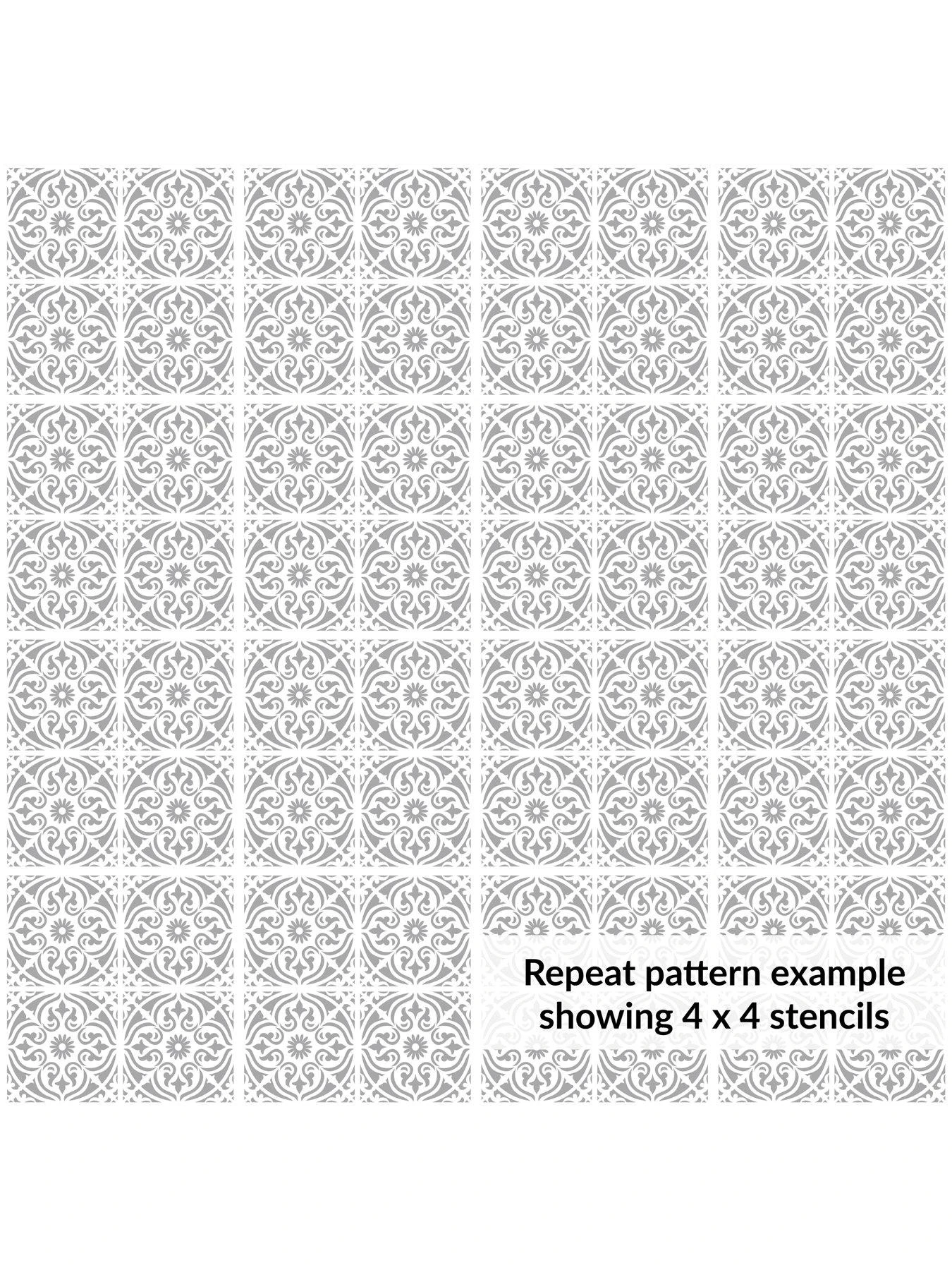 D-C-Fix Henley Reusable Tile Stencil - 60 X 60 cm 8 D-C-Fix Henley Reusable Tile Stencil - 60 X 60 cm - Image 6