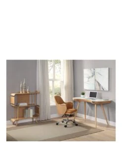 Jual San Francisco Short Bookcase -Oleu Furniture Shop VNGT1 SQ3 0000000006 OAK SLa