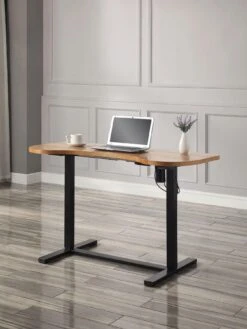 Jual San Francisco Height Adjustable Desk -Oleu Furniture Shop VNGUU SQ5 0000000006 OAK SLd2