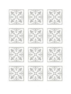 Wallpops Zion Peel & Stick Wall Tiles -Oleu Furniture Shop VNM8V SQ3 0000000099 N A SLa